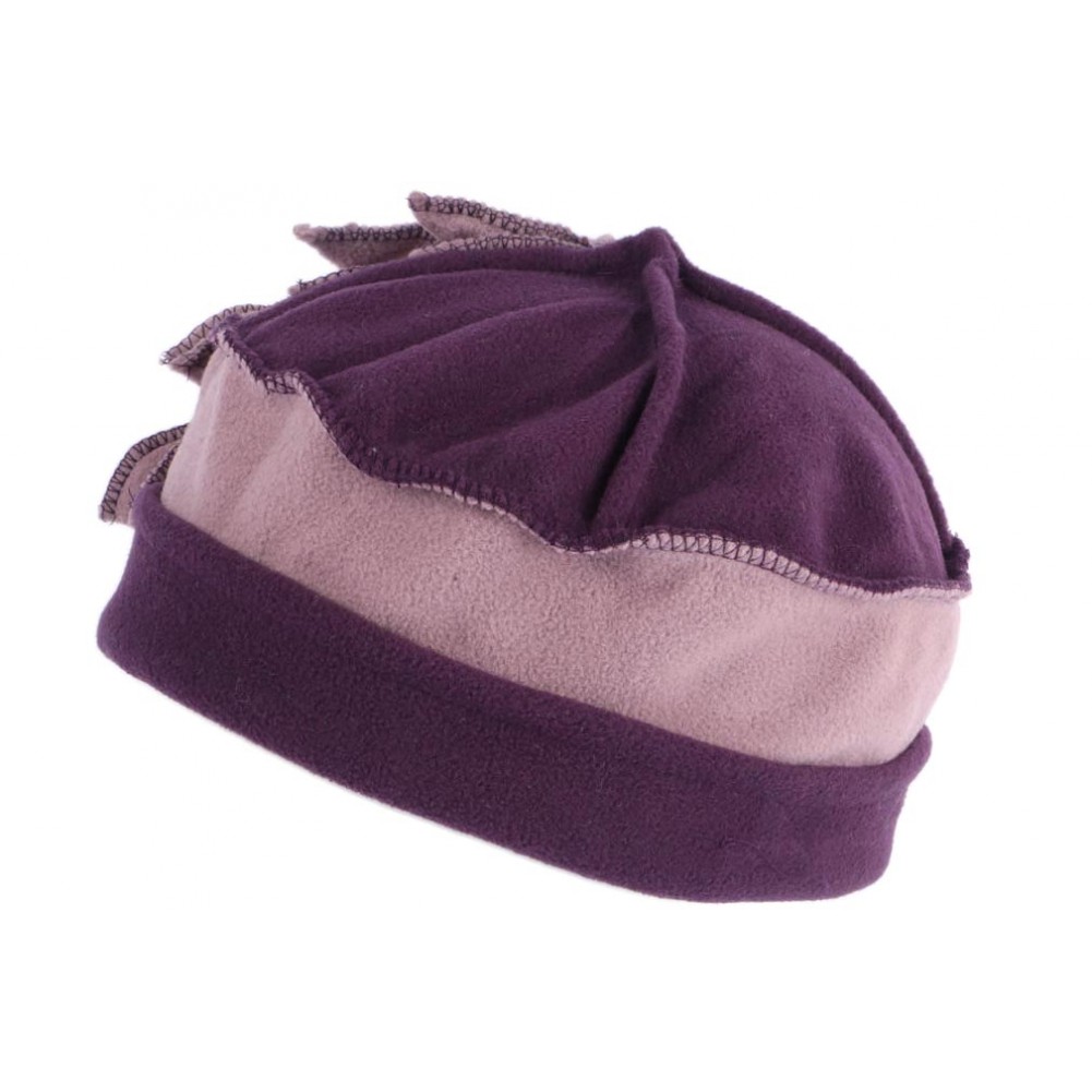 Bonnet/Béret Polaire Femme - Bleu Céladon - Taille Unique (jusqu'à 58 Cm) - Chaud Hiver