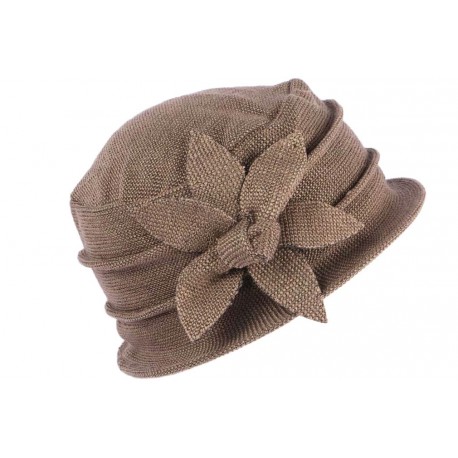 Chapeau Femme Hiver Marron Beret Toque fashion Venya ANCIENNES COLLECTIONS divers