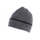 Bonnet Laine Gris Chine Revers Homme Femme Double Thermo Polaire Kanysk BONNETS Nyls Création