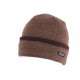 Bonnet Laine Marron Mode Revers Homme Femme Double Thermo Polaire Kanysk BONNETS Nyls Création