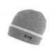 Bonnet Laine Gris Clair a Revers Homme Femme Double Thermo Polaire Kanysk BONNETS Nyls Création