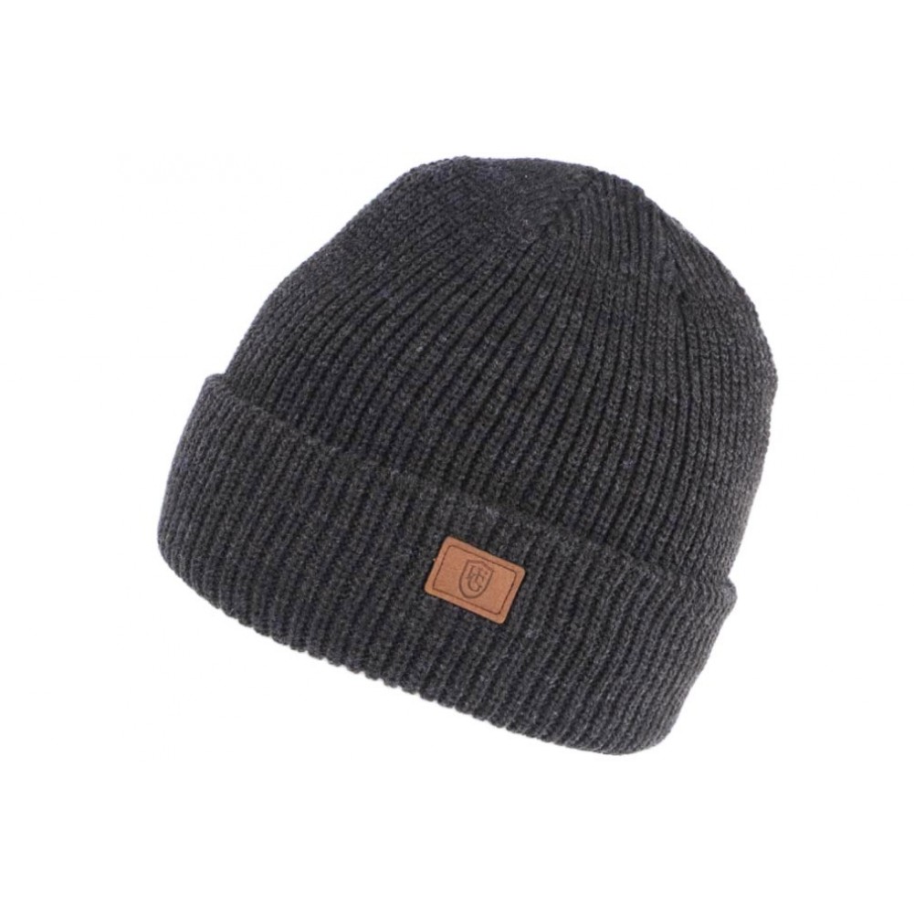 Bonnet Homme Gris Thomas avec Doublure Polaire