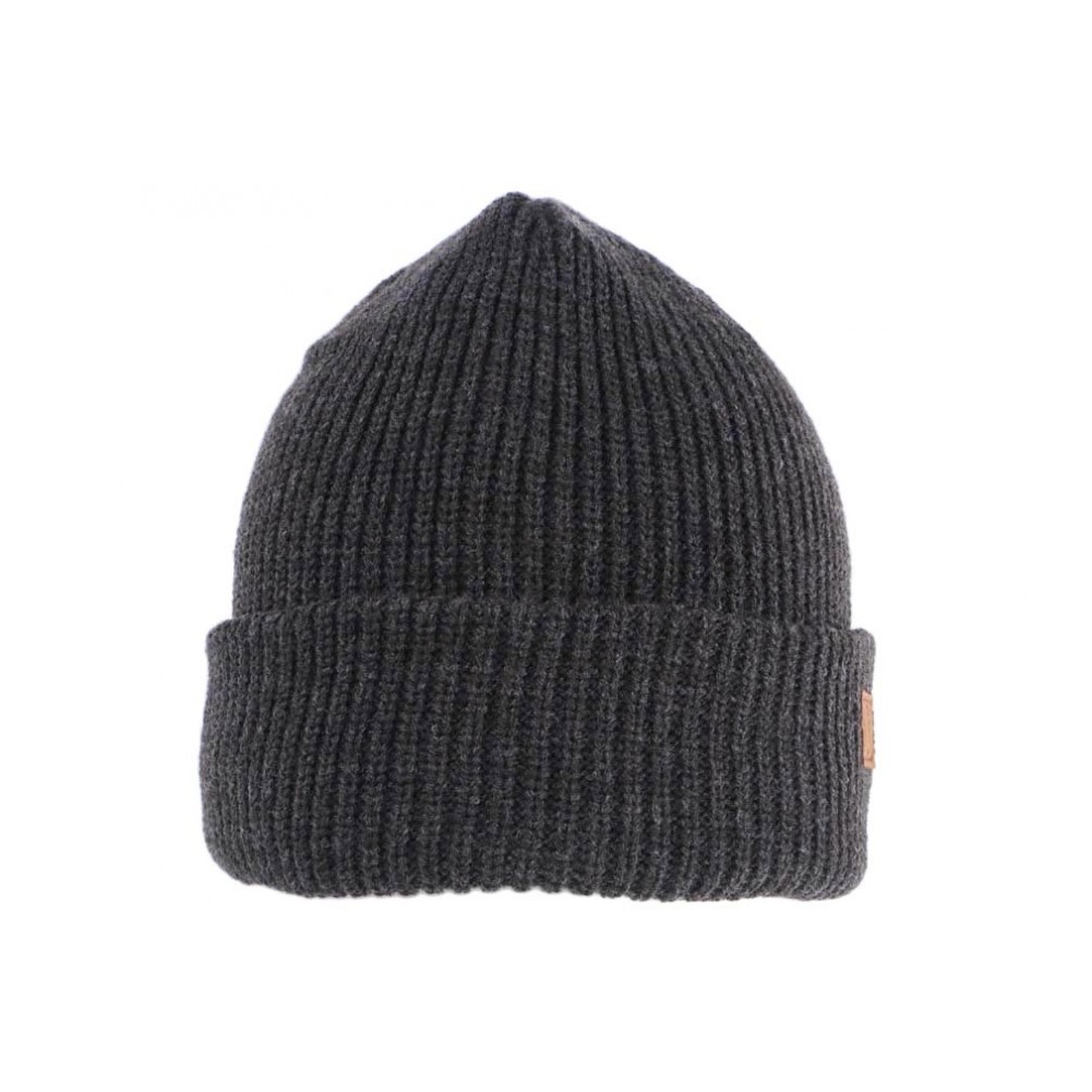 Gros Bonnet Noir et Beige en laine Homme et Femme Double Polaire Dyston -  Taille unique - Noir - Cdiscount Prêt-à-Porter