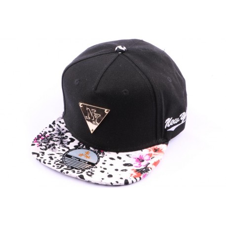 Strapback NY Noire Visière Tigre Blanc ANCIENNES COLLECTIONS divers