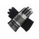 Gants Femme Tendance Noirs et Blancs Fantaisie Touchscreen Tactile Fylik Gants Léon montane