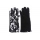 Gants Femme Laine Originaux Gris et Noirs Tactiles Doubles Polaire Lynia Gants Léon montane