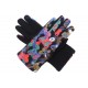 Gants Femme Laine Originaux Rouges et Bleus Tactiles Doubles Polaire Lynia Gants Léon montane