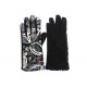 Gants Femme Laine Originaux Verts et Gris Touchscreen Doubles Polaire Lynia Gants Léon montane