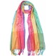 Grande Echarpe Pashmina Multicolore Foulard Hiver Fashion Poonch Echarpe Léon montane