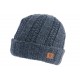 Gros Bonnet Bleu Homme et Femme Doublure Polaire Tradition Dyston BONNETS Nyls Création