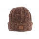 Gros Bonnet Marron Homme et Femme Laine Doublure Polaire Tradition Dyston BONNETS Nyls Création