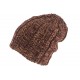 Gros Bonnet Marron Homme et Femme Laine Doublure Polaire Tradition Dyston BONNETS Nyls Création