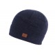 Bonnet Court Bleu Marine Homme et Femme Tendance Laine Double Polaire Hyton ANCIENNES COLLECTIONS divers