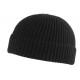 Bonnet Docker Noir en Laine Homme et Femme Hiver Tendance Louy BONNETS Nyls Création