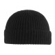 Bonnet Docker Noir en Laine Homme et Femme Hiver Tendance Louy BONNETS Nyls Création