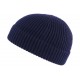 Bonnet Docker Bleu Marine en Laine Homme et Femme Hiver Tendance Louy BONNETS Nyls Création