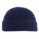 Bonnet Docker Bleu Marine en Laine Homme et Femme Hiver Tendance Louy BONNETS Nyls Création