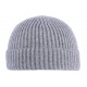 Bonnet Docker Gris en Laine Homme et Femme Hiver Tendance Louy BONNETS Nyls Création