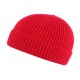 Bonnet Docker Rouge Vif en Laine Homme et Femme Hiver Tendance Louy BONNETS Nyls Création