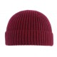 Bonnet Docker Rouge Bordeaux en Laine Homme et Femme Hiver Fashion Louy BONNETS Nyls Création