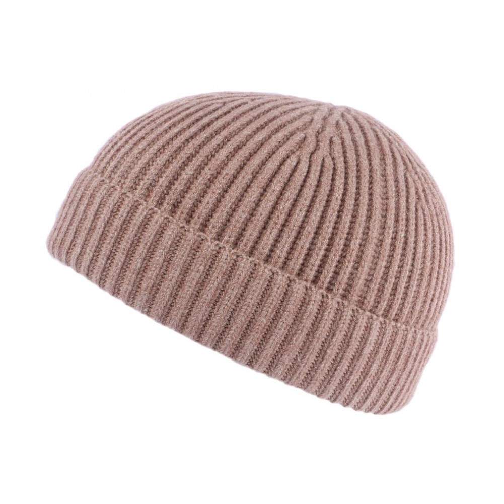 Acheter son bonnet Docker Marron, bonnet court homme femme livré 48h!