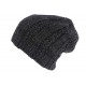 Gros Bonnet laine Homme et Femme Gris Tradition Doublure Polaire Dyston BONNETS Nyls Création