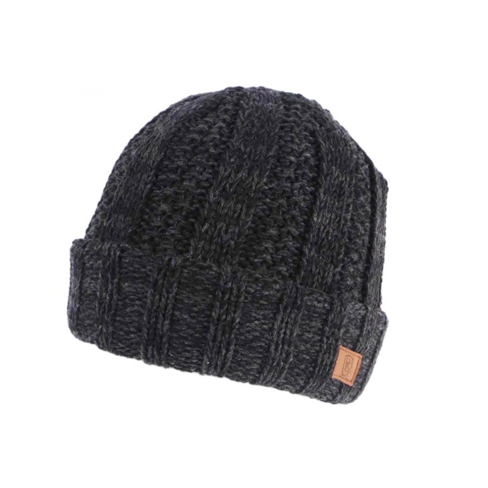 Bonnet Homme Gris Thomas avec Doublure Polaire