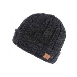 Gros Bonnet laine Homme et Femme Gris Tradition Doublure Polaire Dyston BONNETS Nyls Création