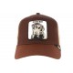 Casquette Goorin Marron Good Boy Chien Baseball Trucker Labrador ANCIENNES COLLECTIONS divers