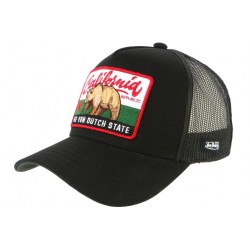 Casquette Von Dutch Noire California Ours Brun Trucker Baseball ANCIENNES COLLECTIONS divers