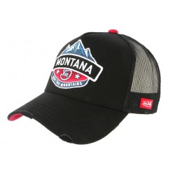 Casquette Von Dutch Montana Noire et Bleue Ride Moutains Trucker Baseball ANCIENNES COLLECTIONS divers