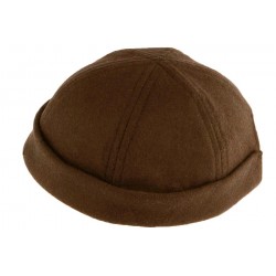 Bonnet Docker Marron laine Leon Montane BONNETS Léon montane