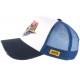 Casquette Von Dutch Blanche et Bleue Oeil Ailé Eye Out Trucker Baseball ANCIENNES COLLECTIONS divers