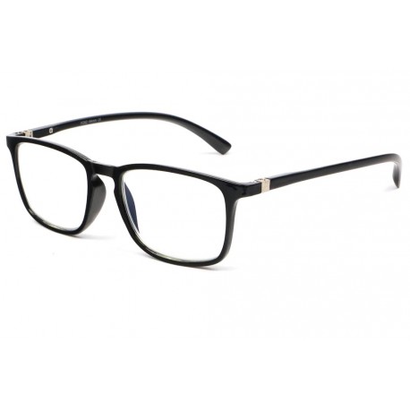 Lunettes de lecture anti lumiere bleue rectangles noires protege ecran Xytek Lunettes Loupes New Time