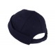 Bonnet Docker Bleu Marine Laine Homme et Femme Mode Hiver Duik BONNETS Nyls Création