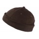 Bonnet Docker Marron en Laine Homme et Femme Mode Hiver Duik BONNETS Nyls Création