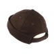 Bonnet Docker Marron en Laine Homme et Femme Mode Hiver Duik BONNETS Nyls Création