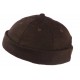 Bonnet Docker Marron en Laine Homme et Femme Mode Hiver Duik BONNETS Nyls Création