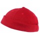 Bonnet Docker Rouge Feutre de Laine Homme et Femme look Hiver Duik BONNETS Nyls Création