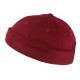 Bonnet Docker Rouge Bordeaux en Laine Homme et Femme look Hiver Duik BONNETS Nyls Création