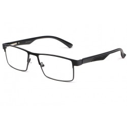 Lunettes De Lecture Anti Lumiere Bleue Noir Mat Metal Protection Ecran Comtek Lunettes Loupes New Time