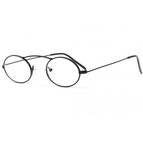 Petites Lunettes de Lecture Rondes Noires Vintage en Metal Cicly Lunettes Loupes Proloupe