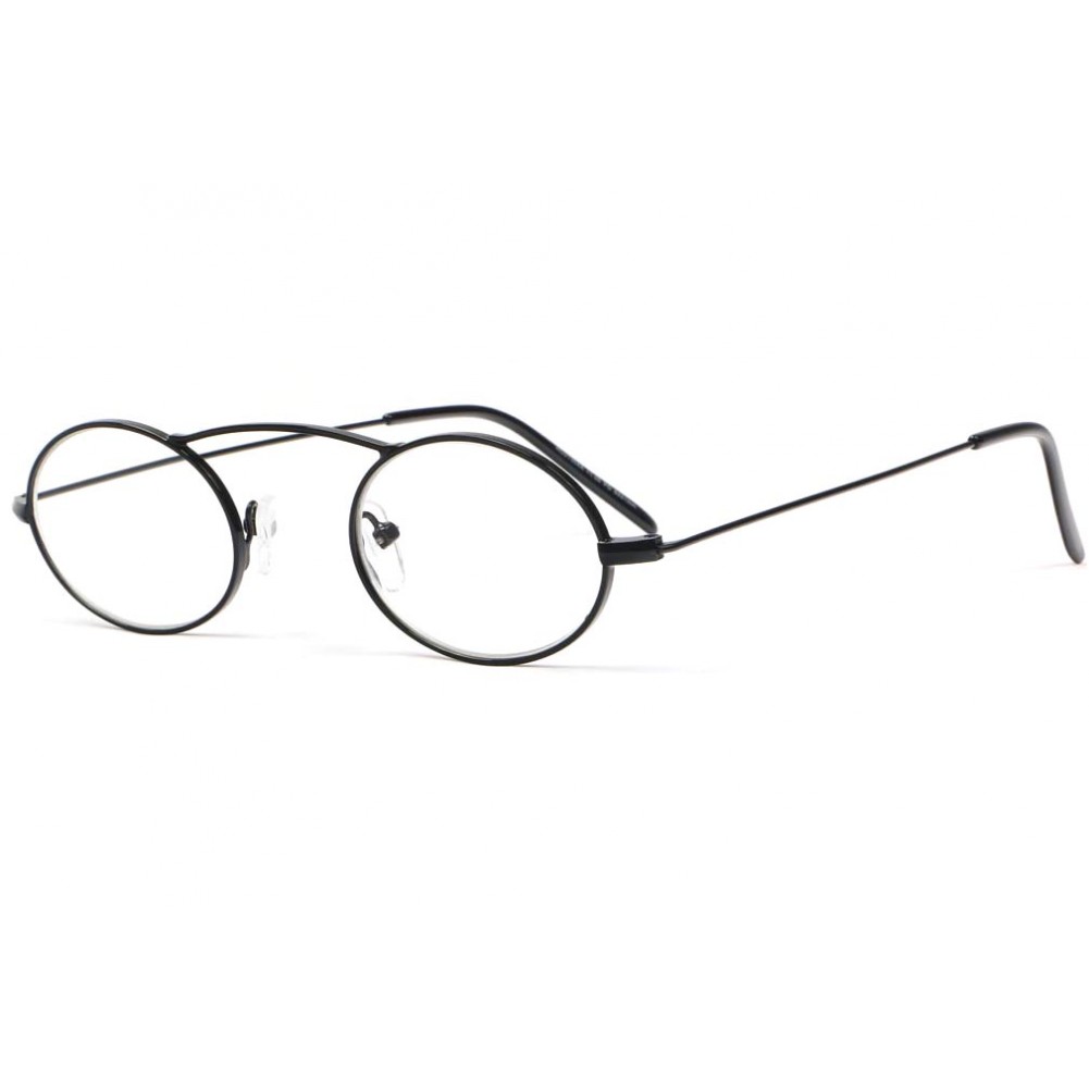 Lunettes de lecture homme en métal noir