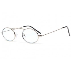 Petites Lunettes de Lecture Rondes Gris Argent vintage en Metal Cicly Lunettes Loupes Proloupe