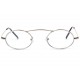 Petites Lunettes de Lecture Rondes Gris Argent vintage en Metal Cicly Lunettes Loupes Proloupe