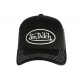 Casquette Von Dutch Noire et Blanche Colors Baseball Trucker Classe CASQUETTES VON DUTCH