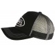 Casquette Von Dutch Noire et Blanche Colors Baseball Trucker Classe CASQUETTES VON DUTCH