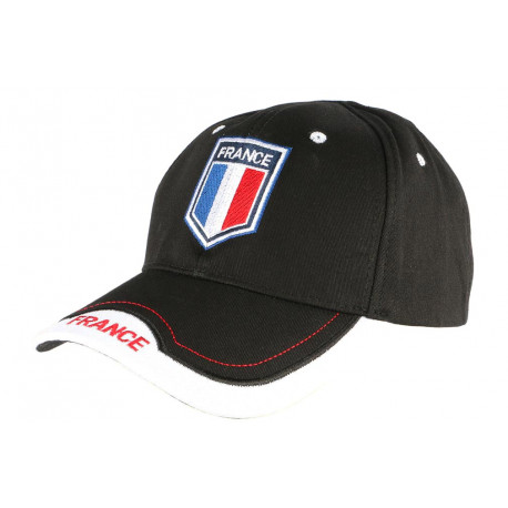 Casquette France Noire Drapeau Bleu Blanc Rouge Baseball tricolore Tendance CASQUETTES PAYS