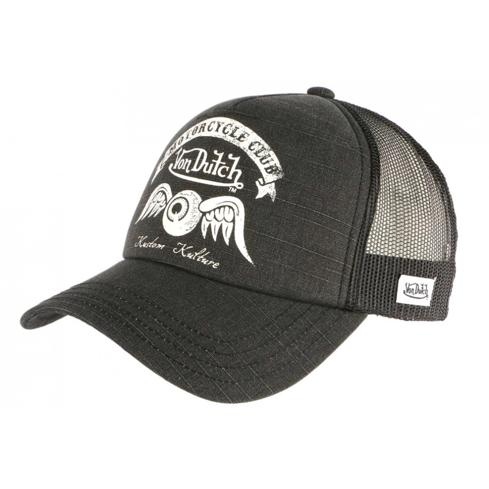 Casquette Von Dutch Sum YEL - Sportswear - Equipement du motard