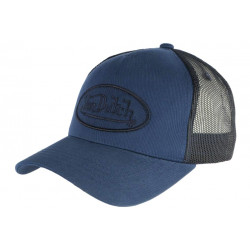 Casquette Von Dutch Bleu BMM Baseball Trucker Vintage ANCIENNES COLLECTIONS divers